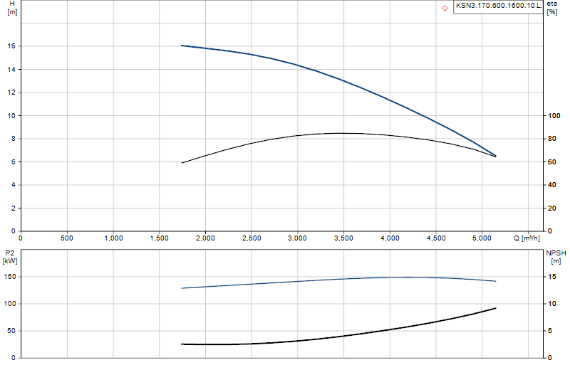 Curva de rendimiento KSN3.170.600.1600.10.L.